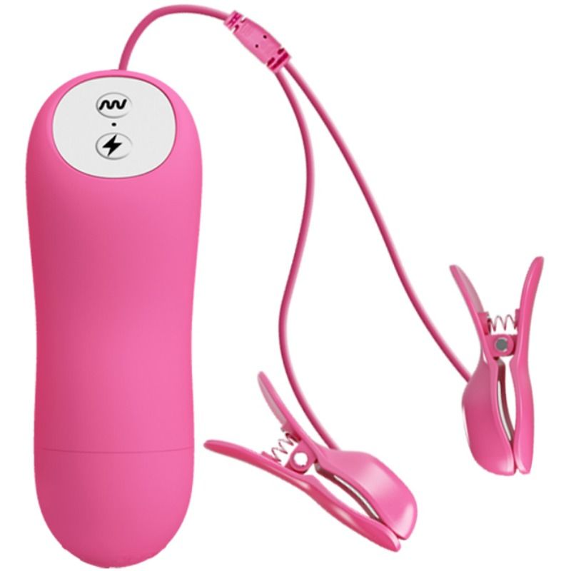 BAILE - PIZZE ROMANTICHE AD ONDE CON VIBRAZIONI ED ELETTROSHOCK FUCSIA – Elettrostimolazione