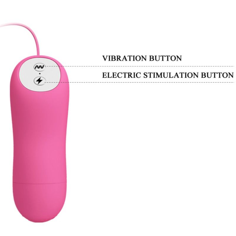 BAILE - PIZZE ROMANTICHE AD ONDE CON VIBRAZIONI ED ELETTROSHOCK FUCSIA – Elettrostimolazione – foto 6
