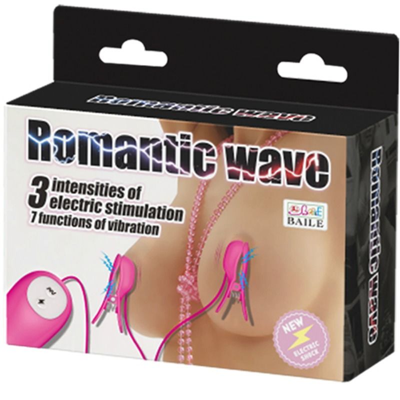 BAILE - PIZZE ROMANTICHE AD ONDE CON VIBRAZIONI ED ELETTROSHOCK FUCSIA – Elettrostimolazione – foto 7