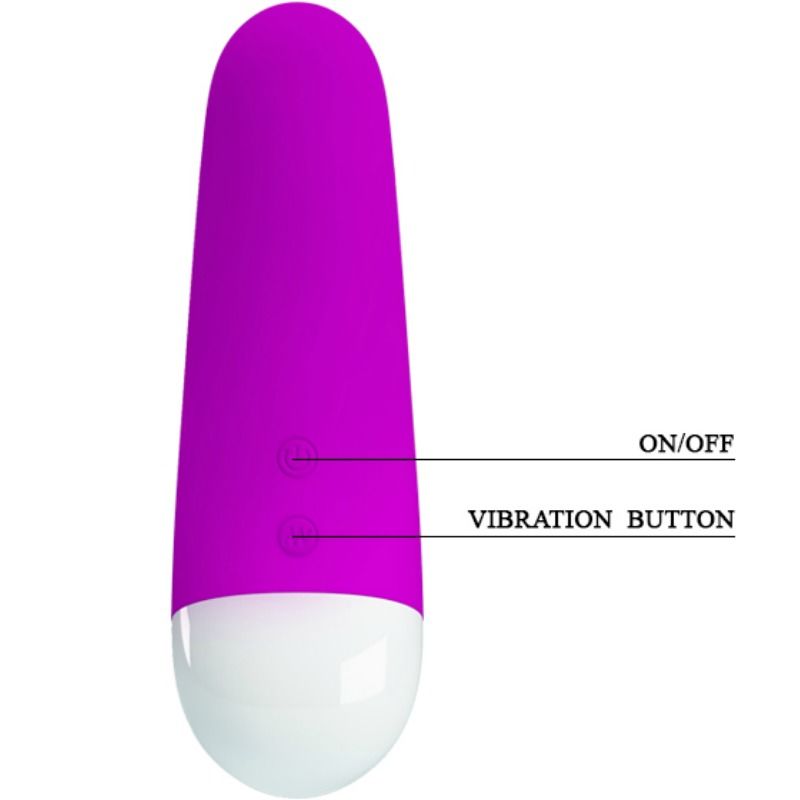 PRETTY LOVE - LUTHER MINIVIBRATORE 30 MODALIT DI VIBRAZIONE – Per il clitoride – foto 4