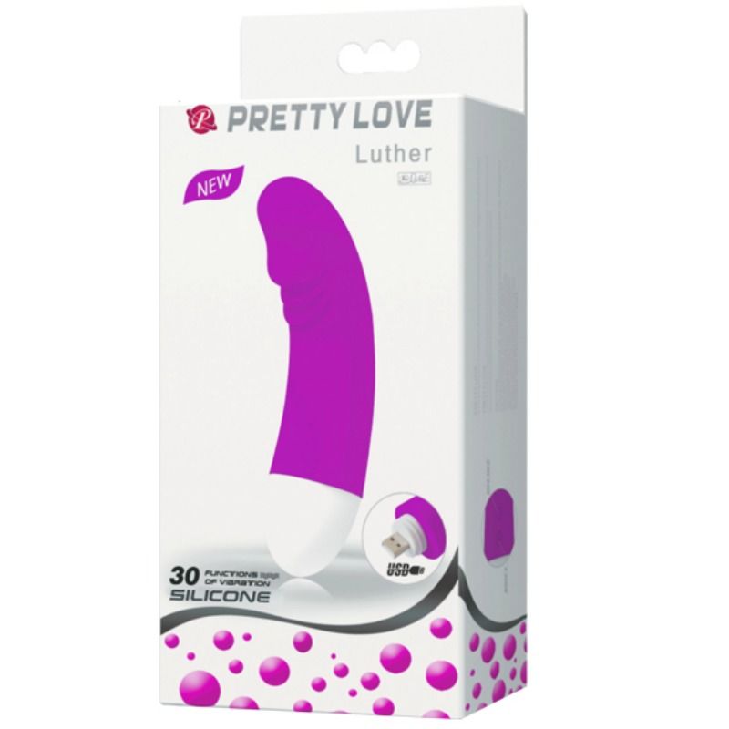 PRETTY LOVE - LUTHER MINIVIBRATORE 30 MODALIT DI VIBRAZIONE – Per il clitoride – foto 9