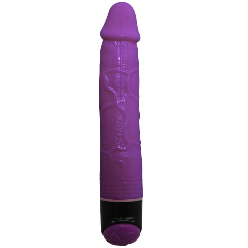 BAILE - VIBRATORE REALISTICO SEX COLORATO LILLA 23 CM – Vibratori realistici