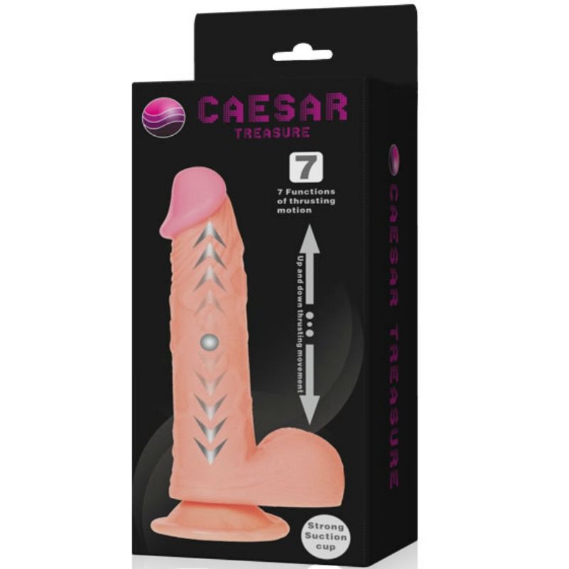 BAILE - FUNZIONE UP & DOWN DEL DILDO REALISTICO DEL TESORO DI CAESAR – Vibratori realistici – foto 2