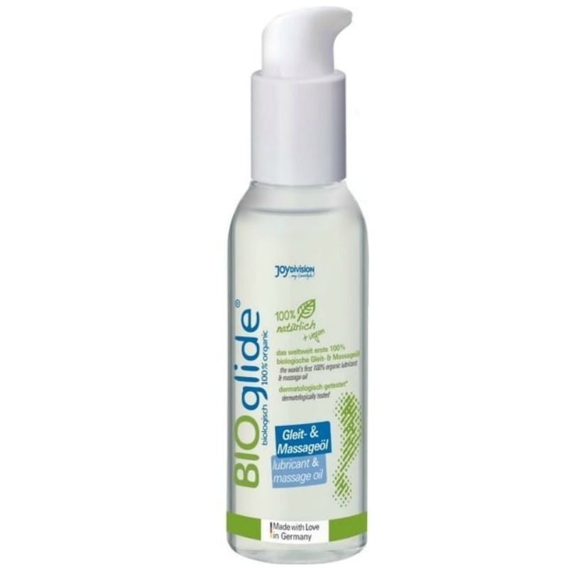 BIOGLIDE - LUBRIFICANTE E OLIO DA MASSAGGIO BIOLOGICO 125 ML – Oli da massaggio non aromatizzati