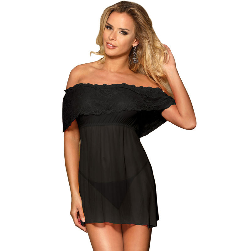 SUBBLIME - DRESSES ABITO CORTO + PERIZOMA NERO S / M – Abiti sexy – foto 2