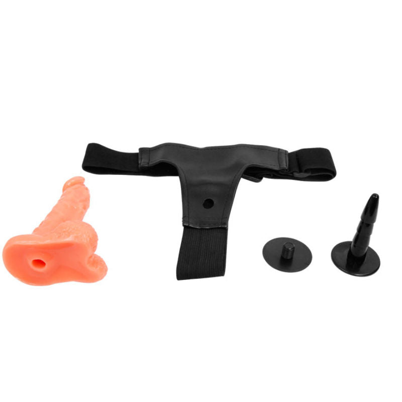 BAILE - IMBRAGATURA CON PENE REALISTICO E MUTANDINE REGOLABILI ULTRA APPASSIONATE 15.5 CM – Imbracature senza vibrazioni – foto 5