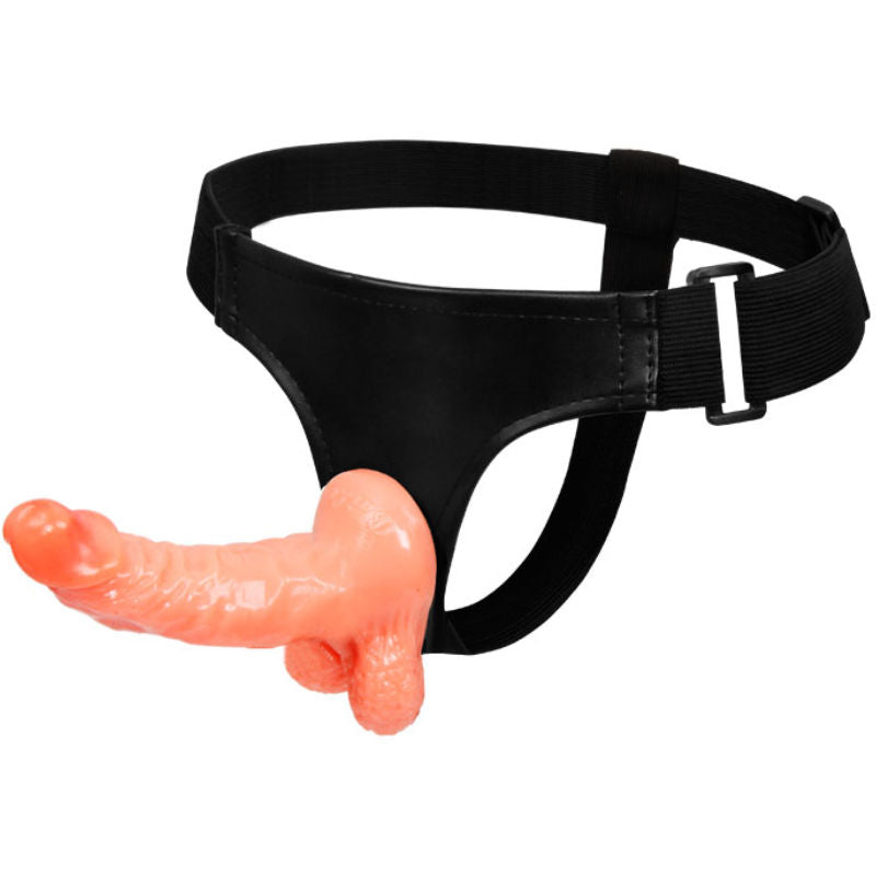 BAILE - IMBRAGATURA CON PENE REALISTICO E MUTANDINE REGOLABILI ULTRA APPASSIONATE 15.5 CM – Imbracature senza vibrazioni