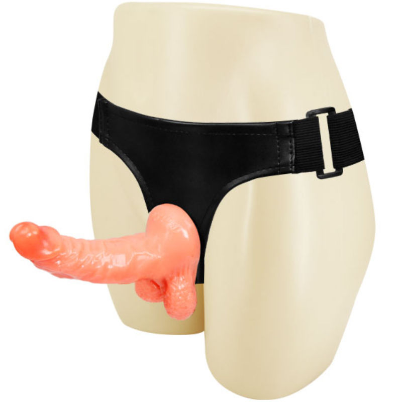 BAILE - IMBRAGATURA CON PENE REALISTICO E MUTANDINE REGOLABILI ULTRA APPASSIONATE 15.5 CM – Imbracature senza vibrazioni – foto 2
