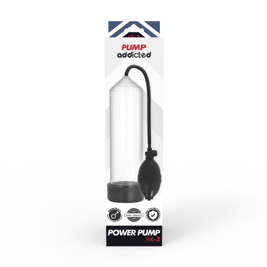 PUMP ADDICTED - RX3 TRASPARENTE – Pompa per l'ingrandimento del pene – foto 5