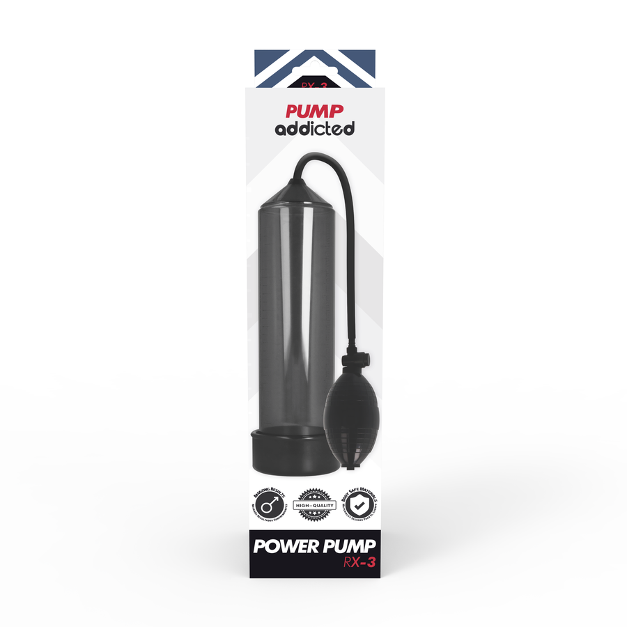 PUMP ADDICTED - RX3 NERO – Pompa per l'ingrandimento del pene – foto 5