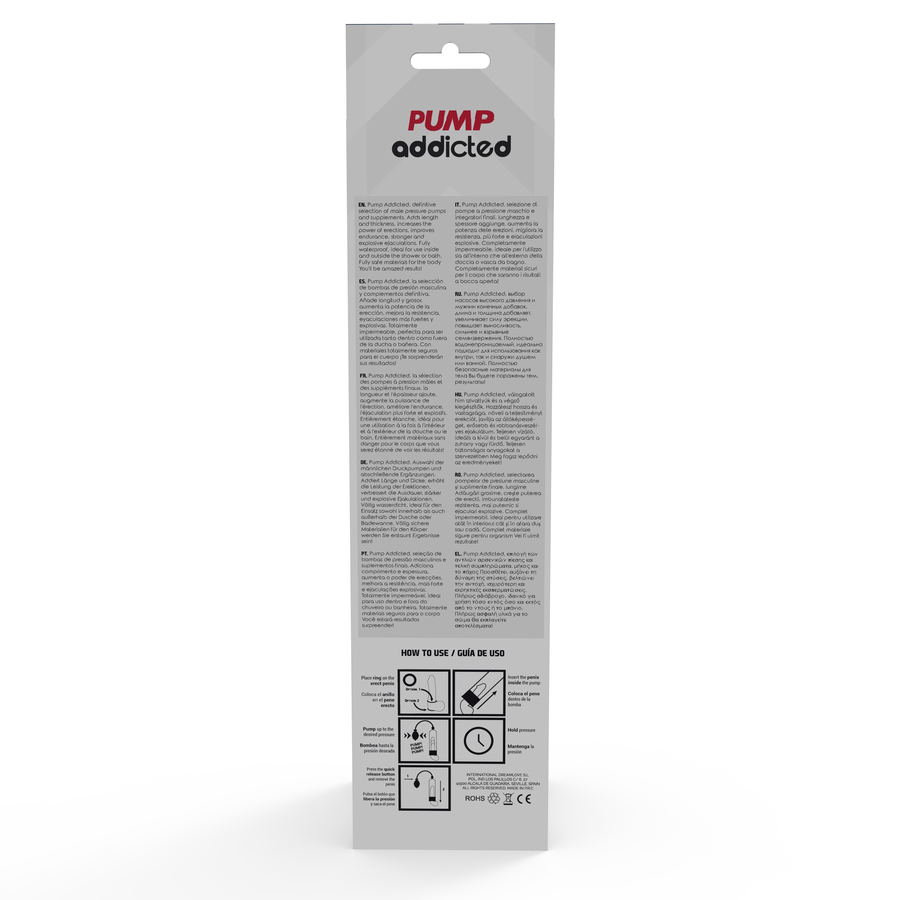 PUMP ADDICTED - RX3 NERO – Pompa per l'ingrandimento del pene – foto 9