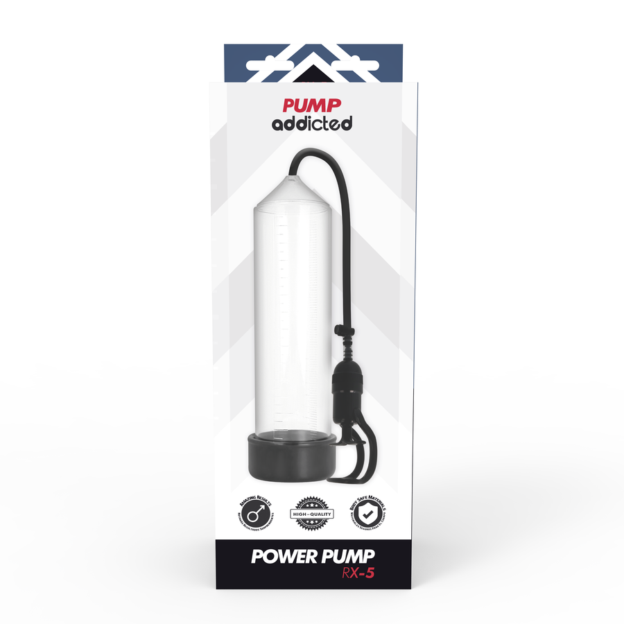 PUMP ADDICTED - RX5 TRASPARENTE – Pompa per l'ingrandimento del pene – foto 5