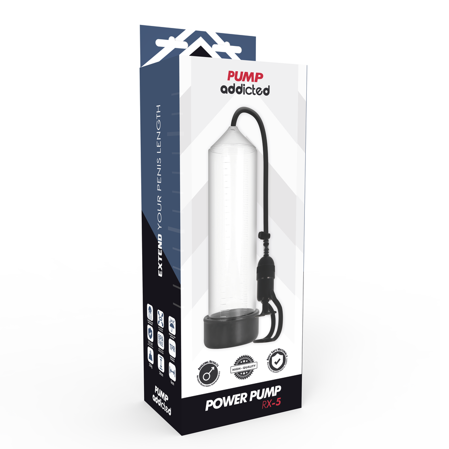 PUMP ADDICTED - RX5 TRASPARENTE – Pompa per l'ingrandimento del pene – foto 6