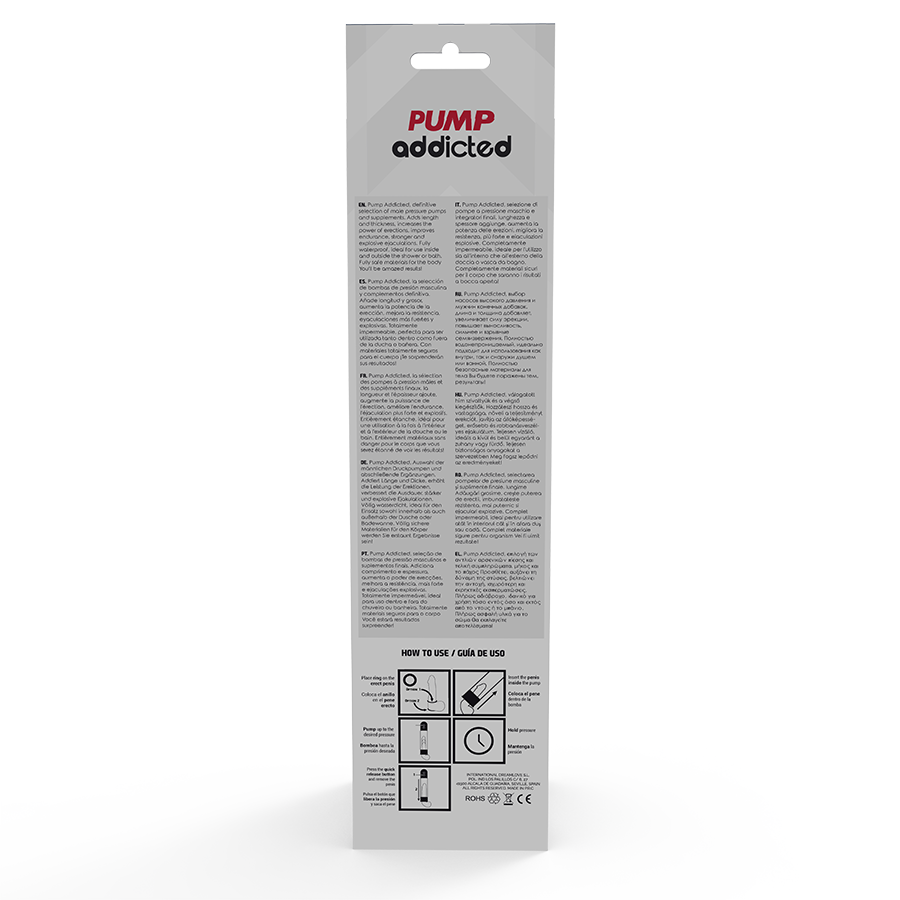 PUMP ADDICTED - POMPA DI EREZIONE AUTOMATICA RX11 – Pompa per l'ingrandimento del pene – foto 10
