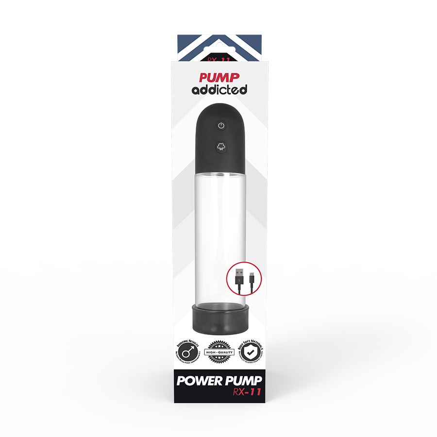 PUMP ADDICTED - POMPA DI EREZIONE AUTOMATICA RX11 – Pompa per l'ingrandimento del pene – foto 5