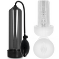 PUMP ADDICTED - RX3 NERO CON MANICOTTO DEL PIACERE – Pompa per l'ingrandimento del pene