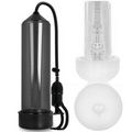 PUMP ADDICTED - RX5 NERO CON MASTURBATORE – Pompa per l'ingrandimento del pene