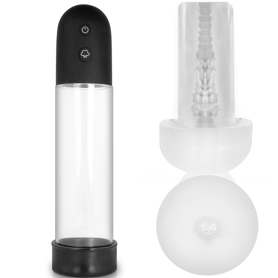 PUMP ADDICTED - RX11 AUTOMATICO CON MASTURBATORE – Pompa per l'ingrandimento del pene