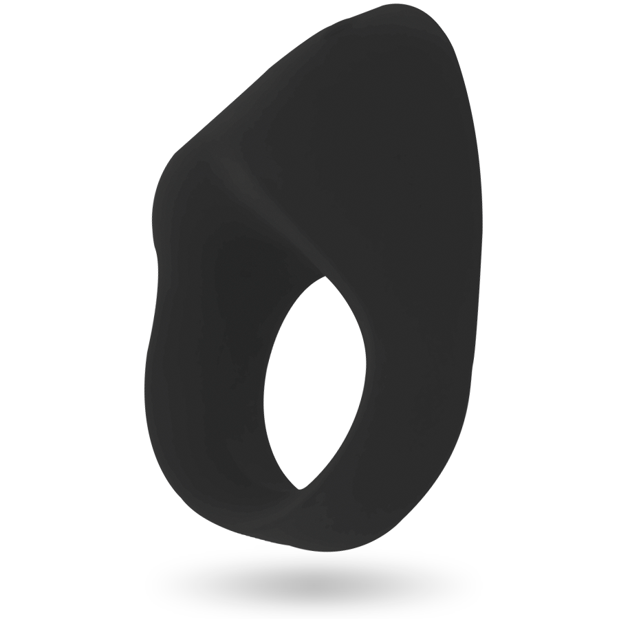 INTENSE - ANELLO VIBRATORE RICARICABILE OTO NERO – Cockring con vibrazione – foto 2