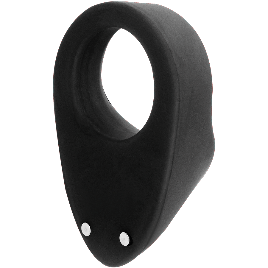 INTENSE - ANELLO VIBRATORE RICARICABILE OTO NERO – Cockring con vibrazione – foto 3