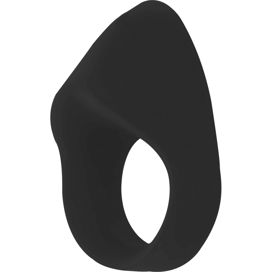 INTENSE - ANELLO VIBRATORE RICARICABILE OTO NERO – Cockring con vibrazione – foto 4