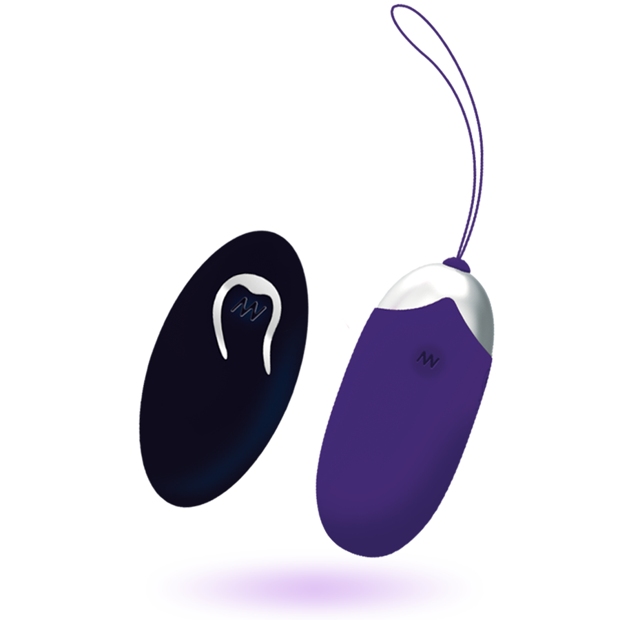 INTENSE - UOVO VIBRANTE FLIPPY II CON TELECOMANDO VIOLA – Telecomando – foto 3