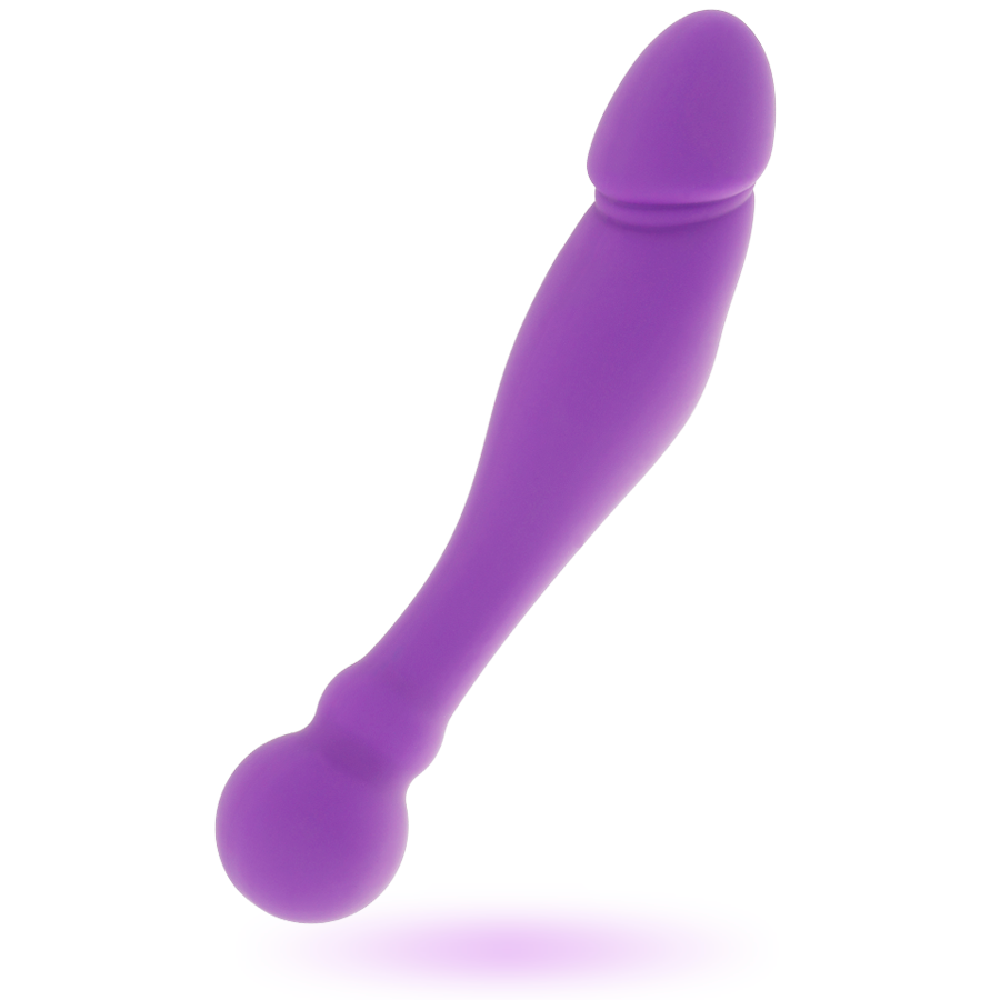 INTENSE - SILICONE RICK DUAL LILLA – Dildo con punto G – foto 2