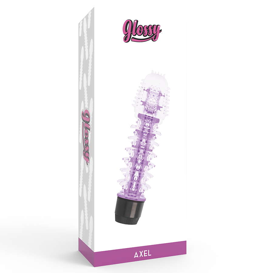 GLOSSY - VIBRATORE AXEL LILLA – Vibratori – foto 4
