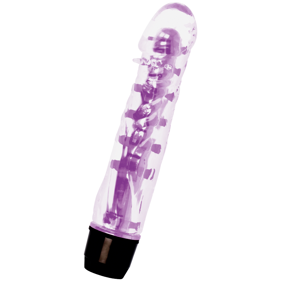GLOSSY - LENNY VIBRATORE VIOLA – Classici vibratori anali o vaginali – foto 3