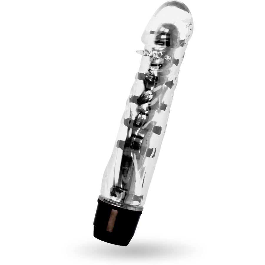 GLOSSY - LENNY VIBRATORE NERO – Classici vibratori anali o vaginali – foto 3