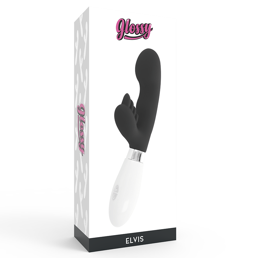 GLOSSY - ELVIS CONIGLIO NERO – Vibratori di coniglio – foto 7