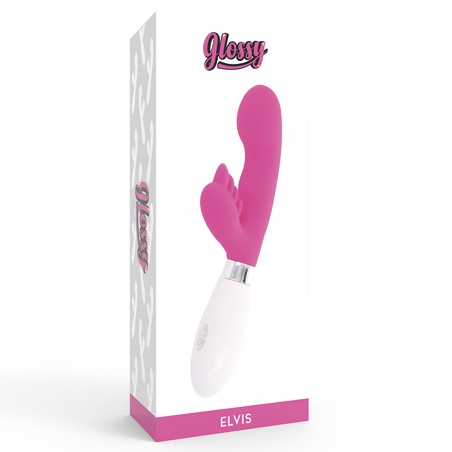 GLOSSY - CONIGLIO ELVIS ROSA – Vibratori di coniglio – foto 7
