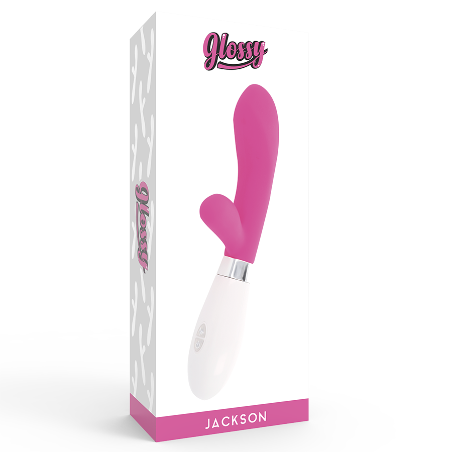GLOSSY - JACKSON ROSA CONIGLIO – Vibratori di coniglio – foto 7