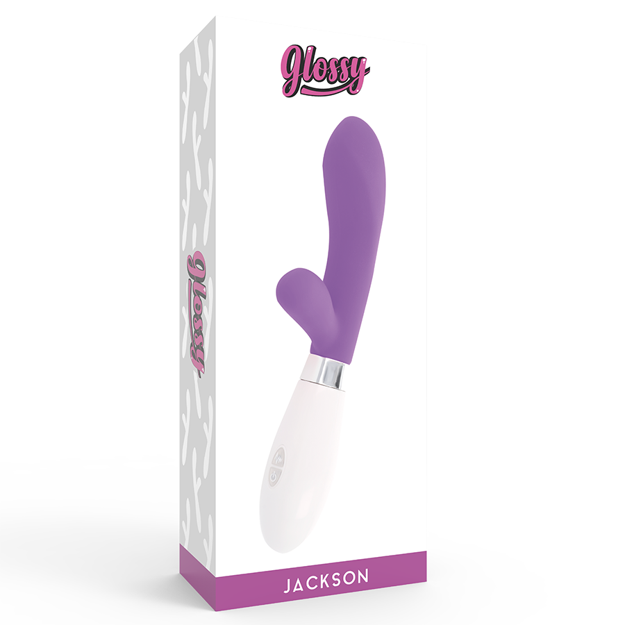GLOSSY - JACKSON CONIGLIO VIOLA – Vibratori di coniglio – foto 7