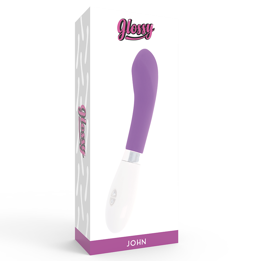 GLOSSY - JOHN VIBRATOR VIOLA – Vibratori a punto G – foto 7