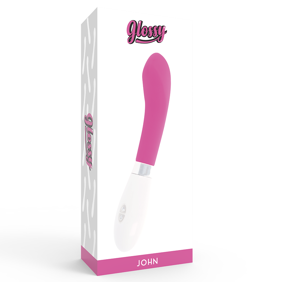 GLOSSY - JOHN VIBRATORE ROSA – Vibratori a punto G – foto 7