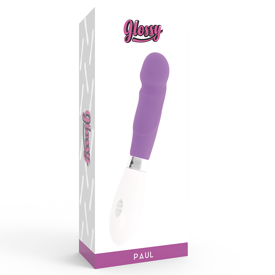 GLOSSY - PAUL VIBRATOR VIOLA – Vibratori a punto G – foto 6