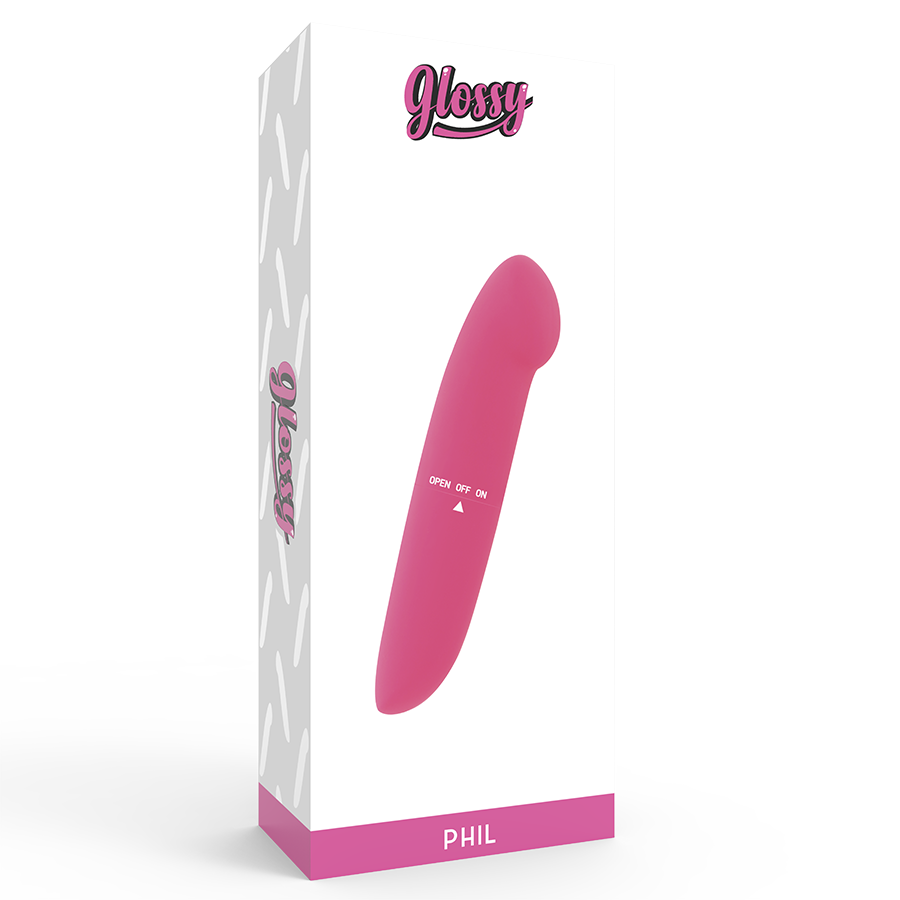 GLOSSY - PHIL VIBRATORE ROSA – Mini vibratori – foto 4