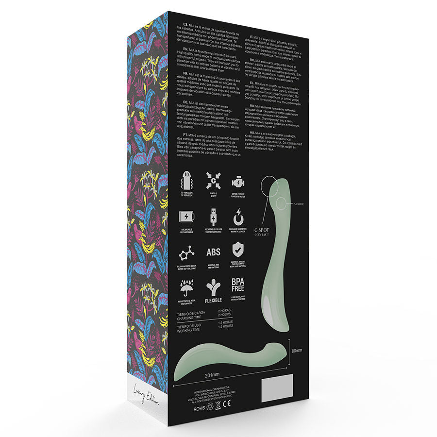 MIA - VIBRATORE DA PAVIMENTO PELVICO DEVON VERDE – Rotatori vibranti – foto 5