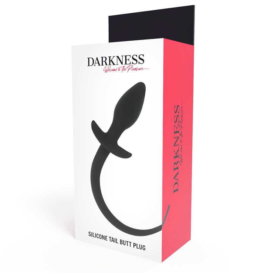 DARKNESS - PLUG ANALE 28 CM IN SILICONE NERO – Tappi anali – foto 3