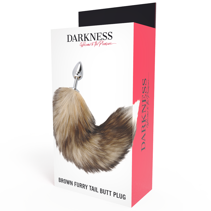 DARKNESS - TAIL BUTT PLUG SILVER – Tappi anali – foto 2
