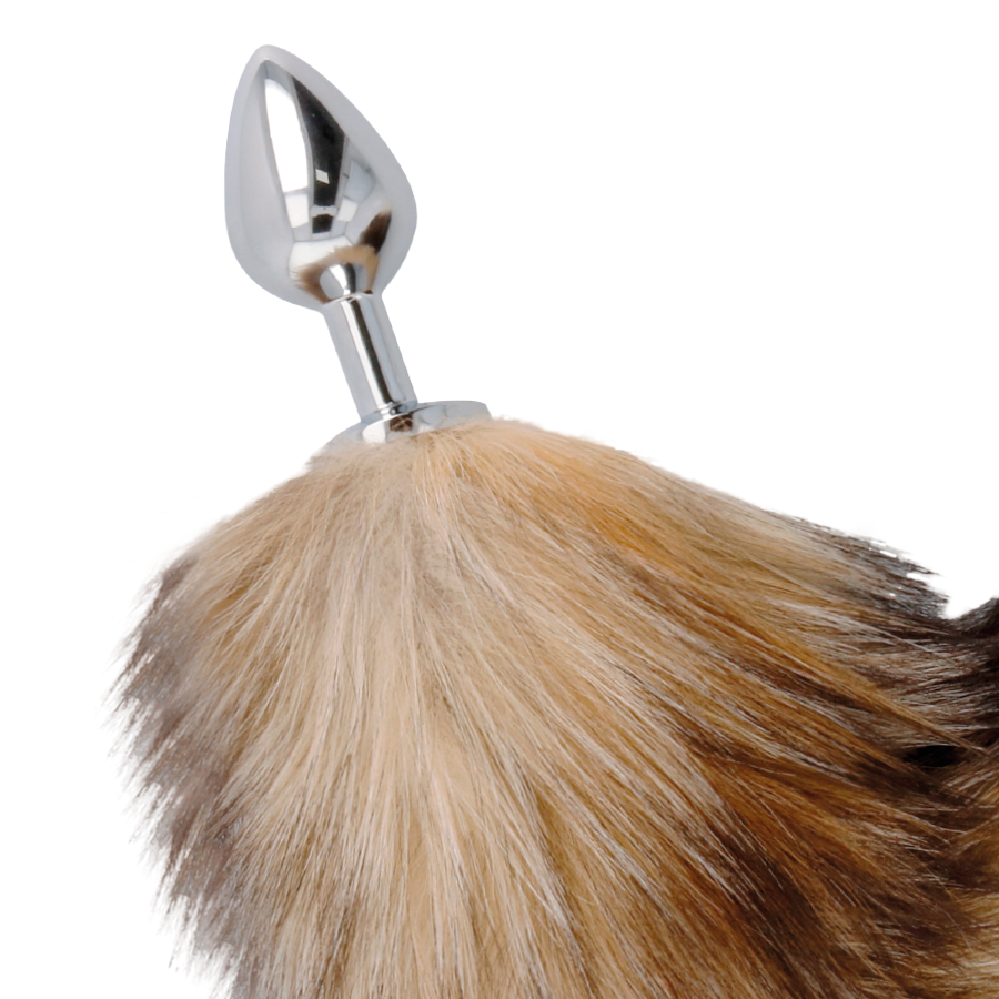 DARKNESS - TAIL BUTT PLUG SILVER – Tappi anali – foto 3