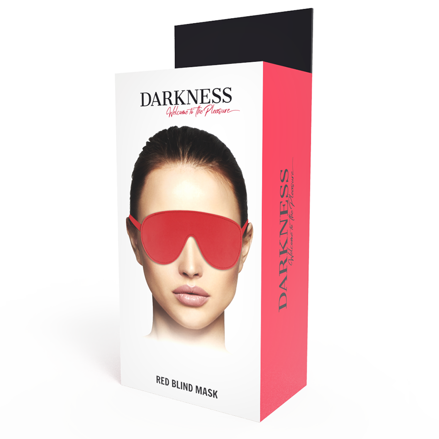 DARKNESS - MASCHERA ROSSA DI ALTA QUALIT – Maschere intere – foto 5