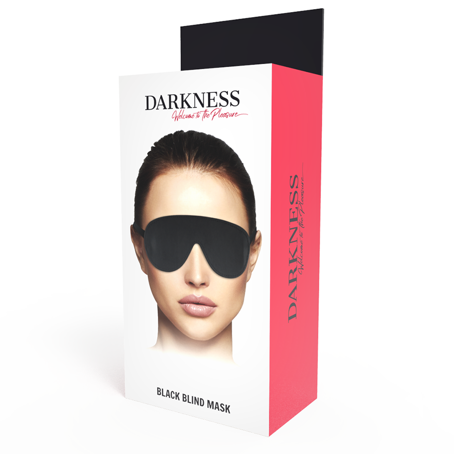 DARKNESS - MASCHERA NERA DI ALTA QUALIT – Maschere intere – foto 5