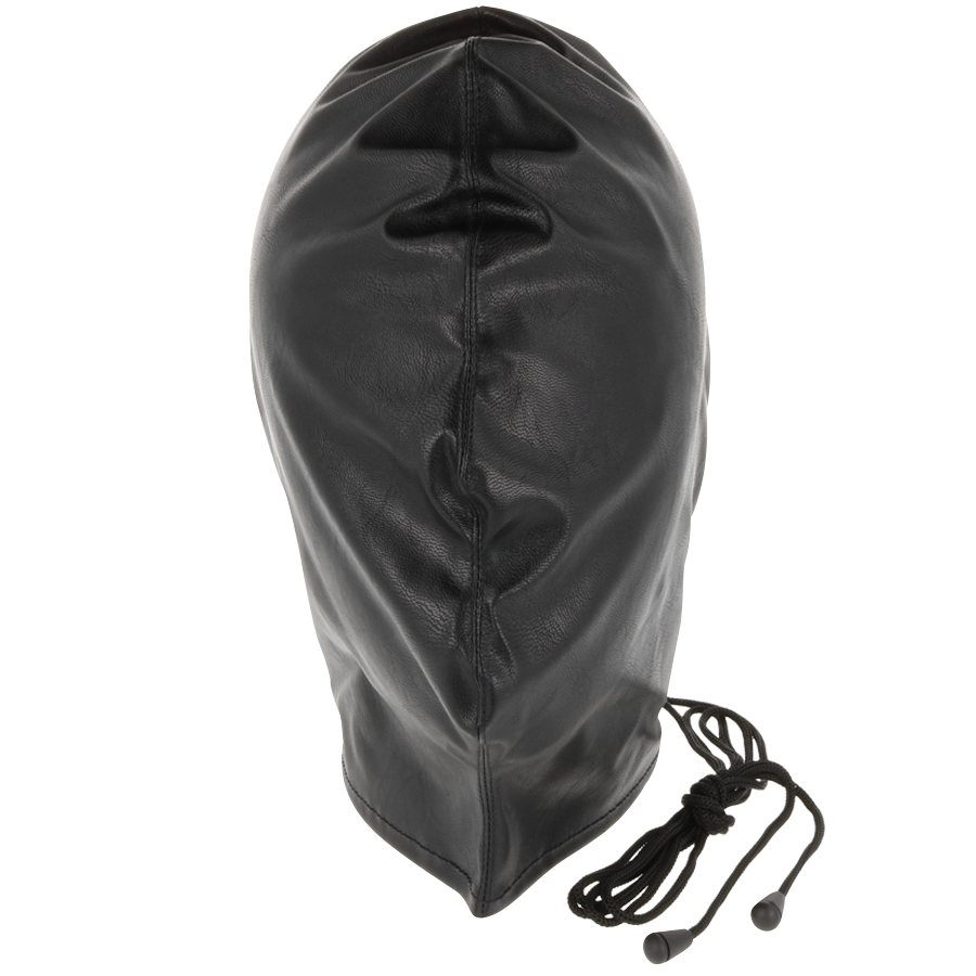 DARKNESS - MASCHERA DI SOTTOMISSIONE NERA – Cappello BDSM – foto 3