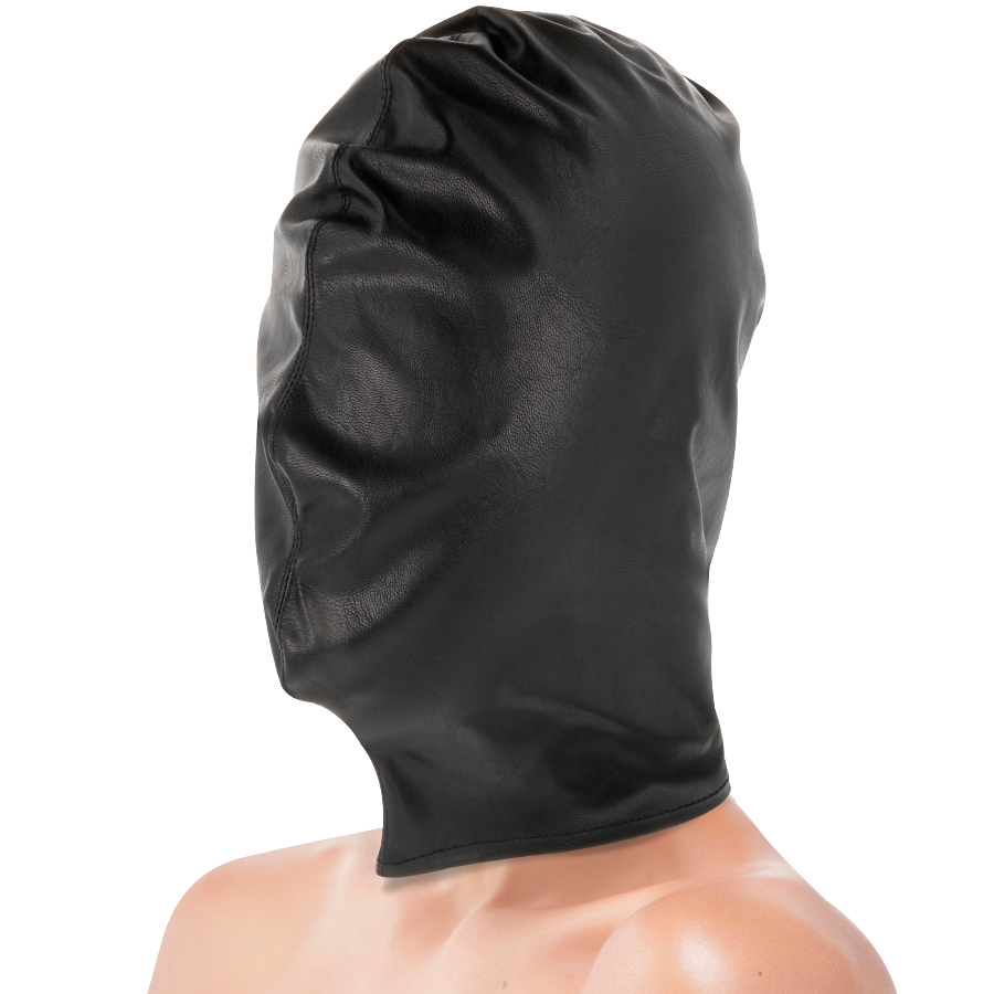 DARKNESS - MASCHERA DI SOTTOMISSIONE NERA – Cappello BDSM – foto 2