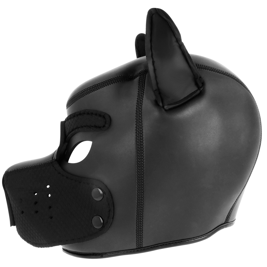 DARKNESS - MASCHERA PER CANI IN NEOPRENE CON MUSEROLA RIMOVIBILE M – Muso SM – foto 2