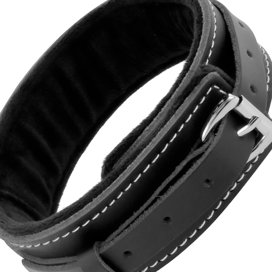 DARKNESS - COLLANA IN PELLE DI ALTA QUALITÀ CON GUINZAGLIO – Collane – foto 4