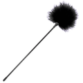DARKNESS - PENNA STIMOLANTE NERA 42 CM – Boa e piume