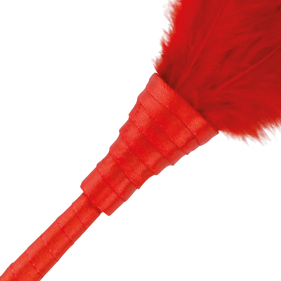 DARKNESS - PENNA STIMOLANTE ROSSA 24CM – Boa e piume – foto 3